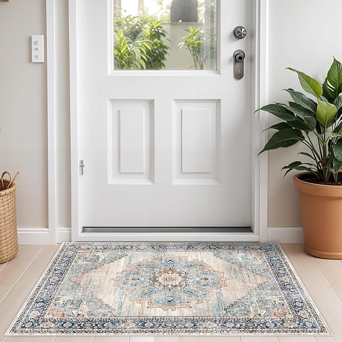 Washable Hallway Runner Rug 2x3 - Image 2