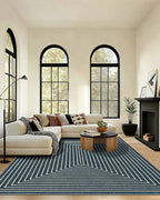 Latte&Fog 8x10 Area Rugs for Living Room, Large Modern Abstract Washable Rug by LatteFog