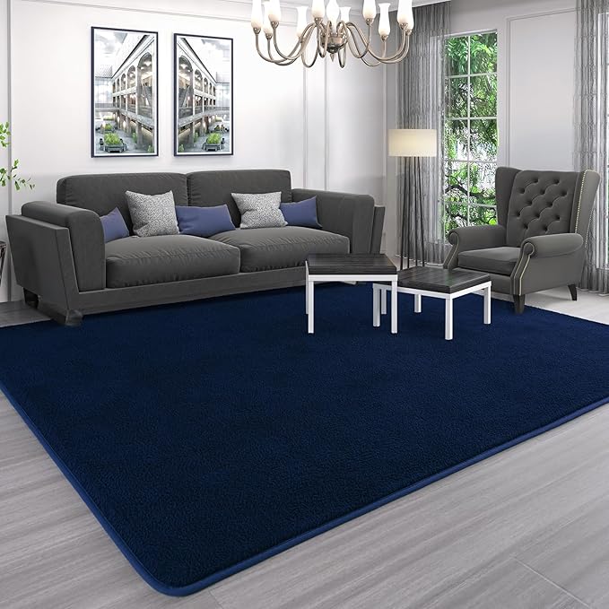 AROGAN Modern Shag Area Rug for Bedroom, 4x6 Feet Washable Rugs for Living Room - Image 7