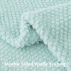 Whale Flotilla Extra Large Fuzzy Fleece Throw Blanket - Image 3