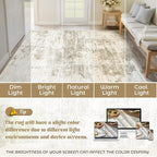 XLUEZ 6x9 Area Rugs for Living Room, Washable Modern Abstract Large Area Rug - Image 8