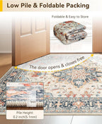 Area Rugs 2'x5' Runner Rug Non Slip Washable - Image 4