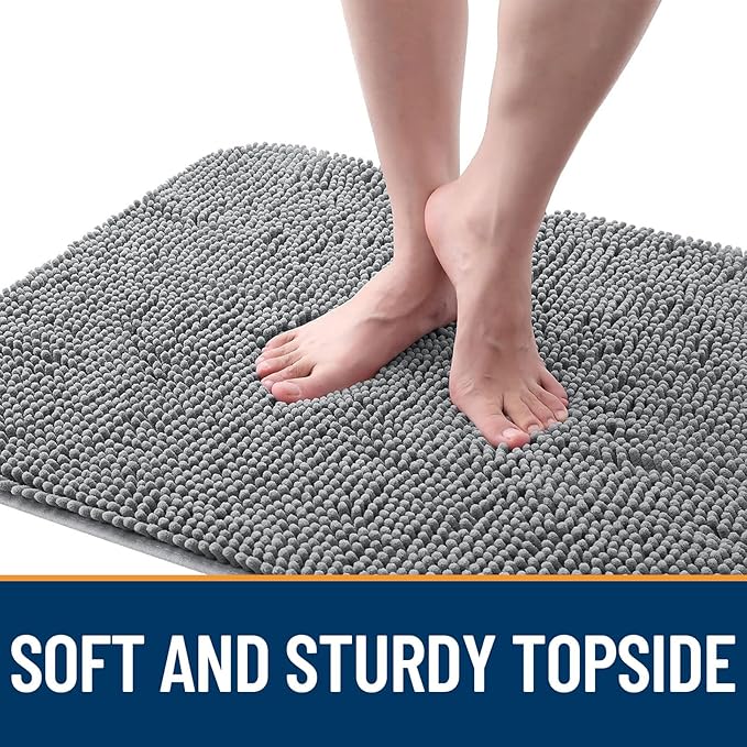 OLANLY Dog Door Mat for Muddy Paws 36x24, Absorbs Moisture and Dirt, Absorbent - Image 4