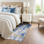 Washable Area Rugs 3x6 Non-Slip Modern Abstract Soft - Image 2