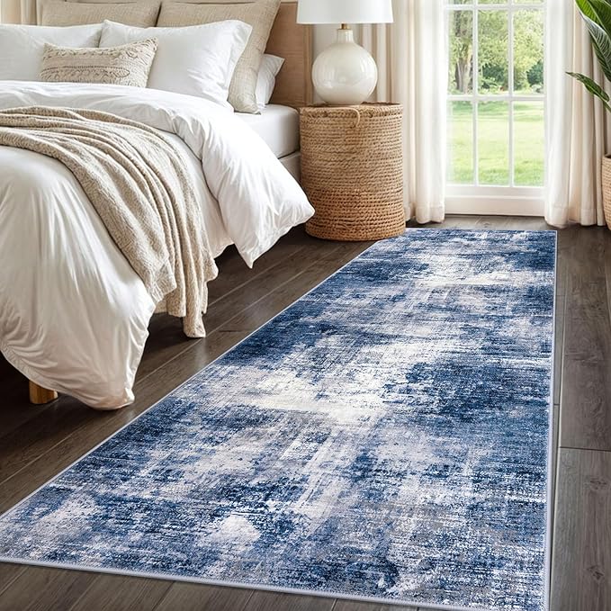IOHOUZE Abstract Runner Rug 3x8 Ft Washable Runners - Image 8