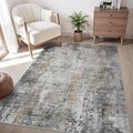 3 x 5 Rug Small Non Slip Area Rug Ultra Soft Machine Washable Low Pile Modern by AMOAMI