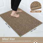 BEQHAUSE Kitchen Rugs 24"x36", Non-Slip Kitchen Mats - Image 2