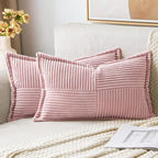 MIULEE Spring Decorative Lumbar Throw Pillow Covers by MIULEE
