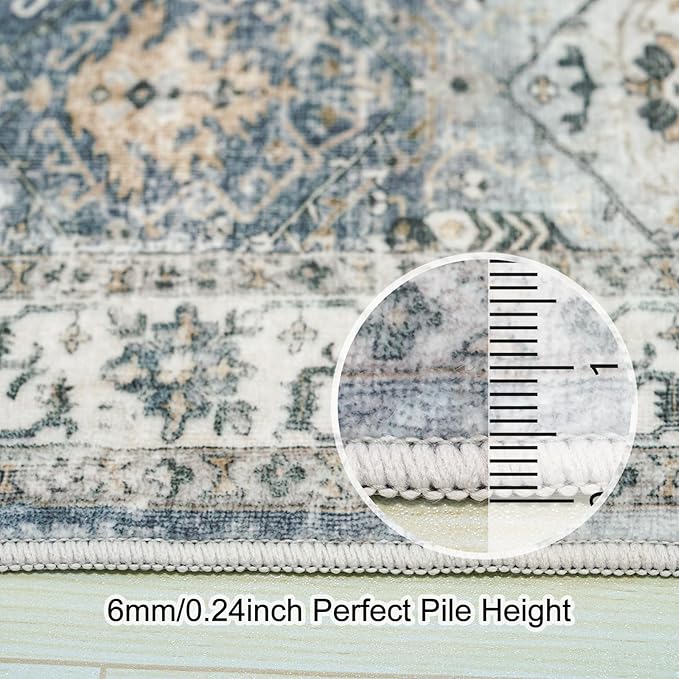 Washable Runner Rug 3x8 - Image 4