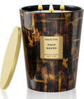 M&SENSE Palo Santo Scented Soy Candle, Large 3-Wick 35oz Candles