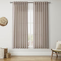 Nanspring Ecru Curtains 63 Inch Length by Nanspring