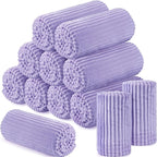 Buryeah 12 Pcs Flannel Throw Blanket Bulk 50 x 60 in Sleepover Blanket Outdoor by Buryeah