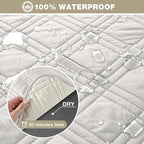 TAOCOCO 100% Waterproof Loveseat Recliner Cover - Image 6