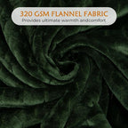 TOONOW Fleece Blanket Super Soft Cozy Throw Blanket 50" x 60", Lightweight - Image 4
