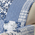 Great Bay Home Reversible Patchwork Loveseat Cover - Image 6
