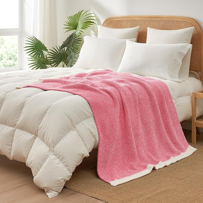 Snuggle Sac Hot Pink Throw Blanket - Image 8