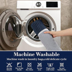 RESARE Waffle Bath Mat, Super Absorbent Non Slip, Machine Washable, Ultra Soft - Image 6
