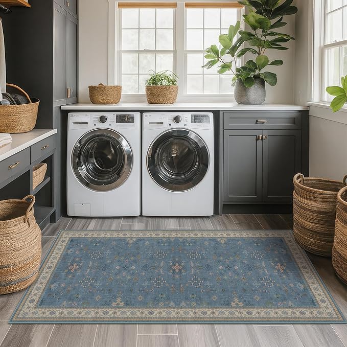 Hazo Haus Boho 2x6 Non Slip Kitchen Rug Runner - Image 9