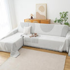 Couch Cover for Dogs, Boho Sofa Covers for 3 Cushion Couch, Chenille Sofa - Image 6