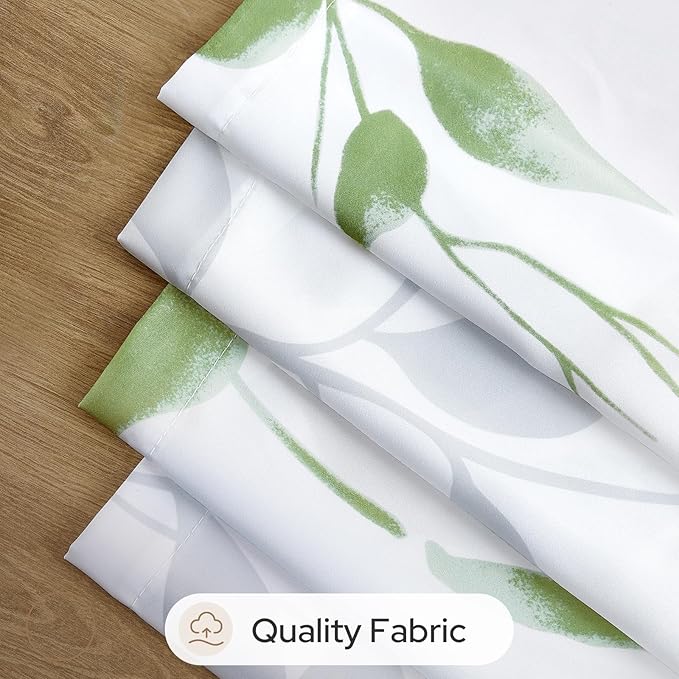 HOMEIDEAS Kitchen Curtains, Short Non-See-Through Privacy 30X36 Inch Length - Image 7