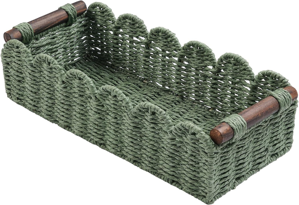 Bathroom Decor Basket for Toilet Paper Storage Baskets For Organizing