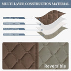 ISSUNTEX Double Protection 100% Waterproof Sofa Covers - Image 4