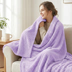 Exclusivo Mezcla Fleece Throw Blanket Extra Large, Super Soft and Warm Blankets - Image 2