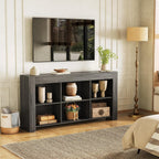 LITTLE TREE TV Stand with Storage Cubes for TV up to 65" in the Living Room