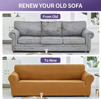 Joccun Stretch Couch Cover Slipcovers, 1-Piece Sofa Covers - Image 6