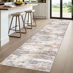 KOZYFLY Modern Abstract Washable Rug Runner 2.6x10 Hallway Rug Runner Non-Slip - Image 7