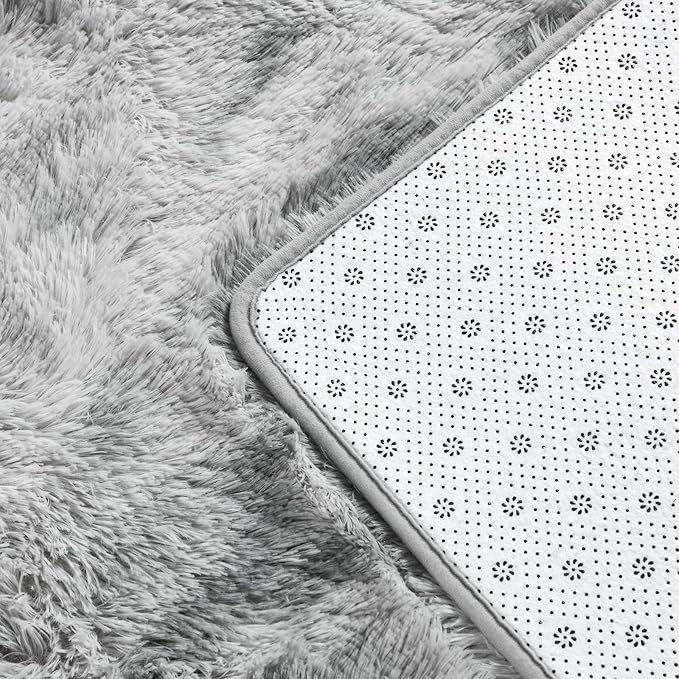 Deerhoo Large Shag Area Rugs 5 x 8, Tie-Dyed Plush Fuzzy Rugs - Image 6