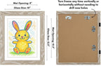 Americanflat 8.5x11 Changeable Kids Art Frame - Driftwood