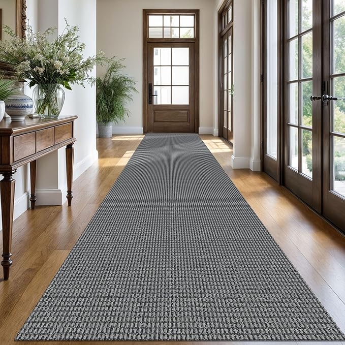 KOZYFLY Extra Long Runners for Hallways 3x18 ft Washable Kitchen Runner Non by KOZYFLY