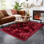 EasyJoy Ultra Soft Fluffy Shaggy Area Rug Faux Fur Rug Chair Cover Seat Pad - Image 5