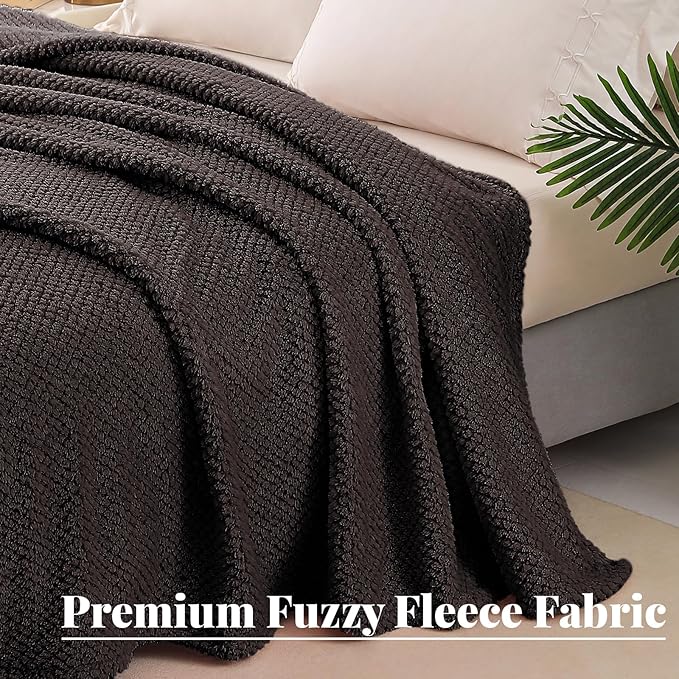 Whale Flotilla Extra Large Fuzzy Fleece Throw Blanket - Image 2