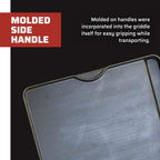 Camp Chef Cast Iron Griddle - 14 x 16, Non-Stick Grill/Griddle Sides