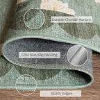 Floral Outdoor Rug - Image 3