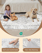 Madane Runner Rug 2'6''x8' Kitchen Runner, Hallway Runner Printed Vintage Rug - Image 5