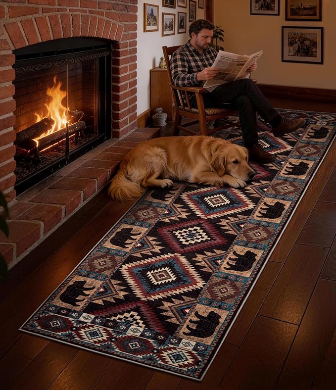 Western Runner Rug 2'8"x8' - Image 3