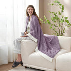Snuggle Sac Purple Throw Blankets - Image 6