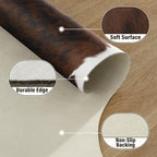 AROGAN Western Decor Faux Fur Cowhide Rug, 4.6x5.2 Feet Premium Animal Skin Cow - Image 8