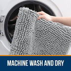 OLANLY Bathroom Rugs 30x20, Extra Soft Absorbent Chenille Bath Rugs