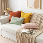 MIULEE Rust Decorative Throw Pillow Covers - Image 7
