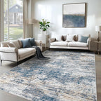6x9 Area Rugs for Living Room, Washable Modern Abstract Large Area Rug Neutral by XLUEZ
