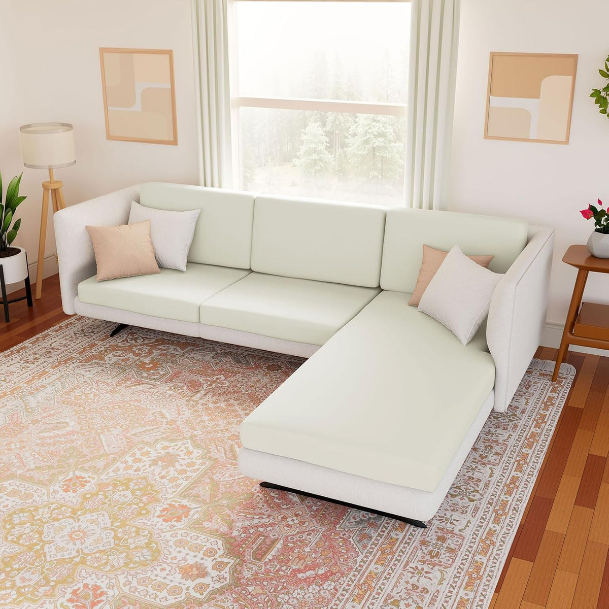 Waterproof Couch Cushion Covers, Stretch Sofa Seat Slipcovers