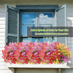 Artificial Flowers Fake Plants for Outdoors Summer Decoration