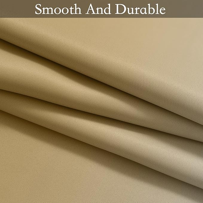 SimpleHome Ombre Room Darkening Curtains 63 inches Length - Image 6