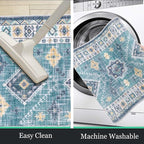 HEBE Boho Kitchen Rug Sets 3 Piece - Image 5