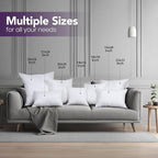 Utopia Bedding 18x18 Pillow Inserts, Sofa & Couch – Soft, Supportive & Fluffy - Image 2