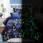 Twin Bedding Sets for Boys - 3 Pieces Truck Bedding Twin Comforter Set